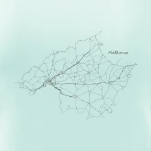 Mallorca - cestná mapa