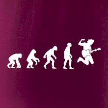 Evolúcia gitarista - výskok