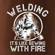 Welding its like sewing with fire