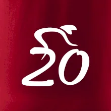 Cyklista oslavuje dvadsiatku (20)