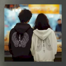 Párova mikina - Jeho anjel , Jej strážca