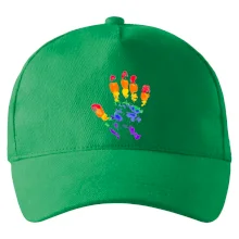 LGBT hand print