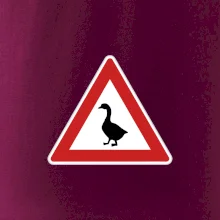 Dopravná značka - Pozor hus