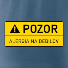 Pozor alergia na debilov Pozor alergia na debilov