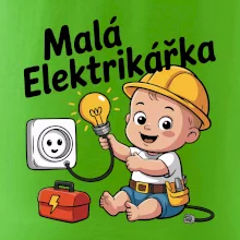 Malá elektrikárka - veselá zásuvka