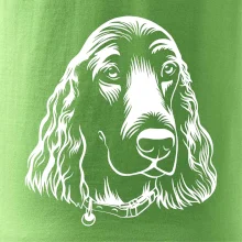 Kokeršpaniel - hlava kreslená