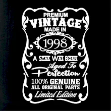 Vintage Etiketa - 1998