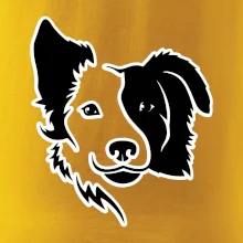 Border kólia obrys hlavy