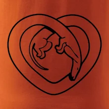 Jazvečík srdca - obrys