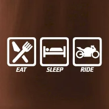 Eat sleep ride - cesta