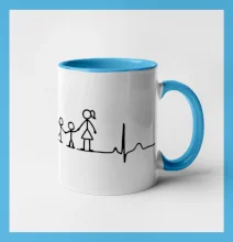 EKG rodina a dvaja chlapci