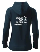 Build eat sleep repeat - montážna pena