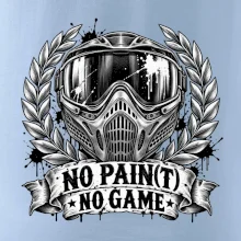 No Paint, No Game – motív s maskou