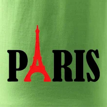 Paris nápis Eiffelova veža