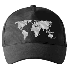 Mapa sveta odtlačok