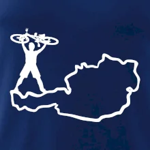 Cyklista - Mapa Rakúska