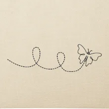 Dráha letu motýľa - slučka