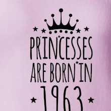 Princesses are born in 1963