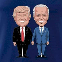 Trump a Biden - veľký kamaráti