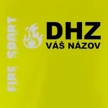 DHZ REFLEXNÉ (oheň, firesport, názov zboru - vlastný nápis)