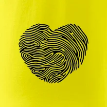 Odtlačok prsta srdce Odtlačok prsta srdce