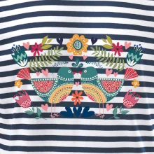 Folklór - dva farebné vtáčiky