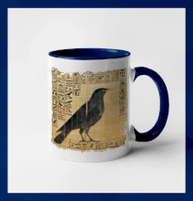 Egyptské hieroglyfy vták