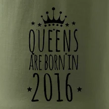 Queens are born in 2016