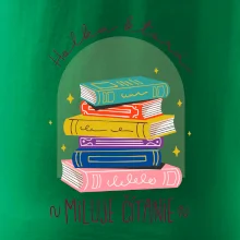 Holka, ktorá miluje čítanie