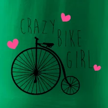 Crazy bike girl