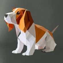 Bígel zlepený z papiera