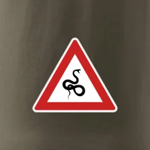 Dopravná značka - Pozor had