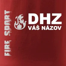 DHZ REFLEXNÉ (oheň, firesport, názov zboru - vlastný nápis)
