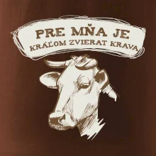 Pre mňa je kráľom zvierat krava