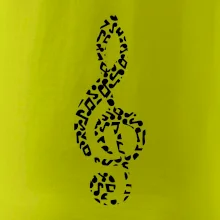 Husľový kľúč z nôt Husľový kľúč z nôt