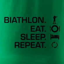 Biathlon Eat Sleep Repeat