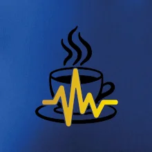 Káva EKG hrnček Káva EKG hrnček