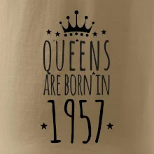 Queens are born in 1957 Queens are born in 1957
