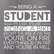 Being a student - bike