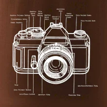 Nákres starý fotoaparát