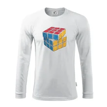 Rubikova kocka kreslená