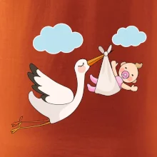 Bocian čakáme bábätko - dievča