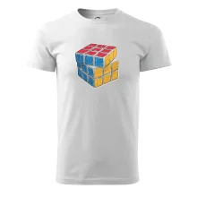 Rubikova kocka kreslená