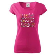 Tričko plné zvieratiek