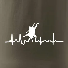 EKG tanec - tancujúca dvojica