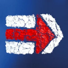 Párová turistická značka  červená