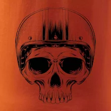 Motorkár lebka s guľatou hlavou