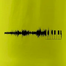 Piano ekg - priebeh skladby