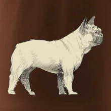 Vintage French bulldog