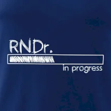 In progress titul RNDr. doktor / doktorka prírodných vied